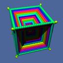 Cube (side length: 50 voxels)